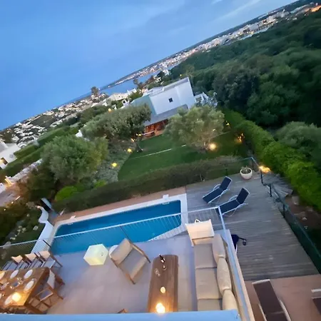 Bini Moxonia De Lujo Con Vistas Al Mar, Piscina, Barbacoa Espectacular Jardin וילה *