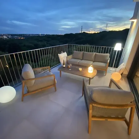 וילה Bini Moxonia De Lujo Con Vistas Al Mar, Piscina, Barbacoa Espectacular Jardin *