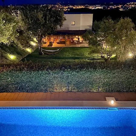 Villa Bini Moxonia De Lujo Con Vistas Al Mar, Piscina, Barbacoa Espectacular Jardín