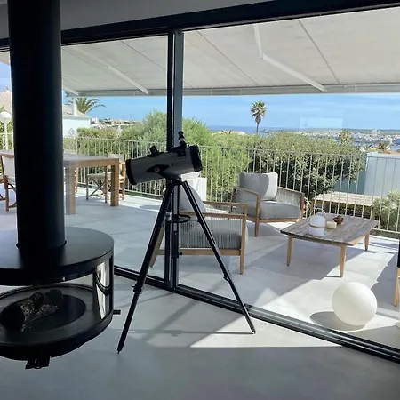 Villa Bini Moxonia De Lujo Con Vistas Al Mar, Piscina, Barbacoa Espectacular Jardín Cala Llonga (Menorca)