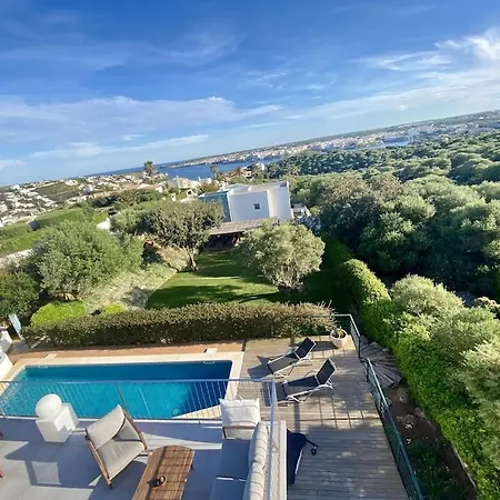 Villa Bini Moxonia De Lujo Con Vistas Al Mar, Piscina, Barbacoa Espectacular Jardín *