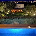 Villa Bini Moxonia De Lujo Con Vistas Al Mar, Piscina, Barbacoa Espectacular Jardin
